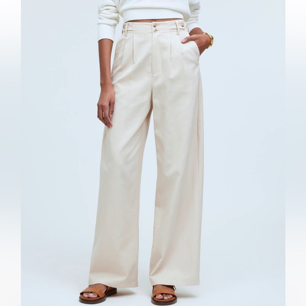 Madewell Beige Button-Up Jacket
